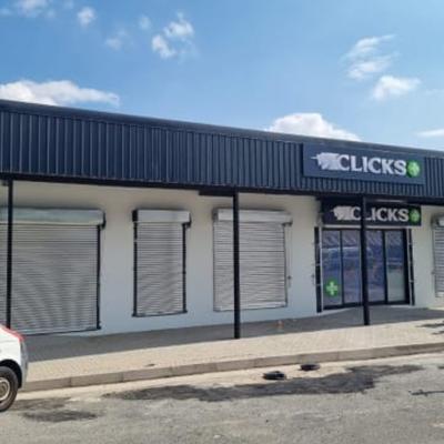 Beeren Centre Cradock Clicks Storefront Construction